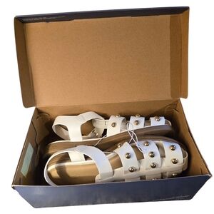 Universal Thread White Studded Sandals
